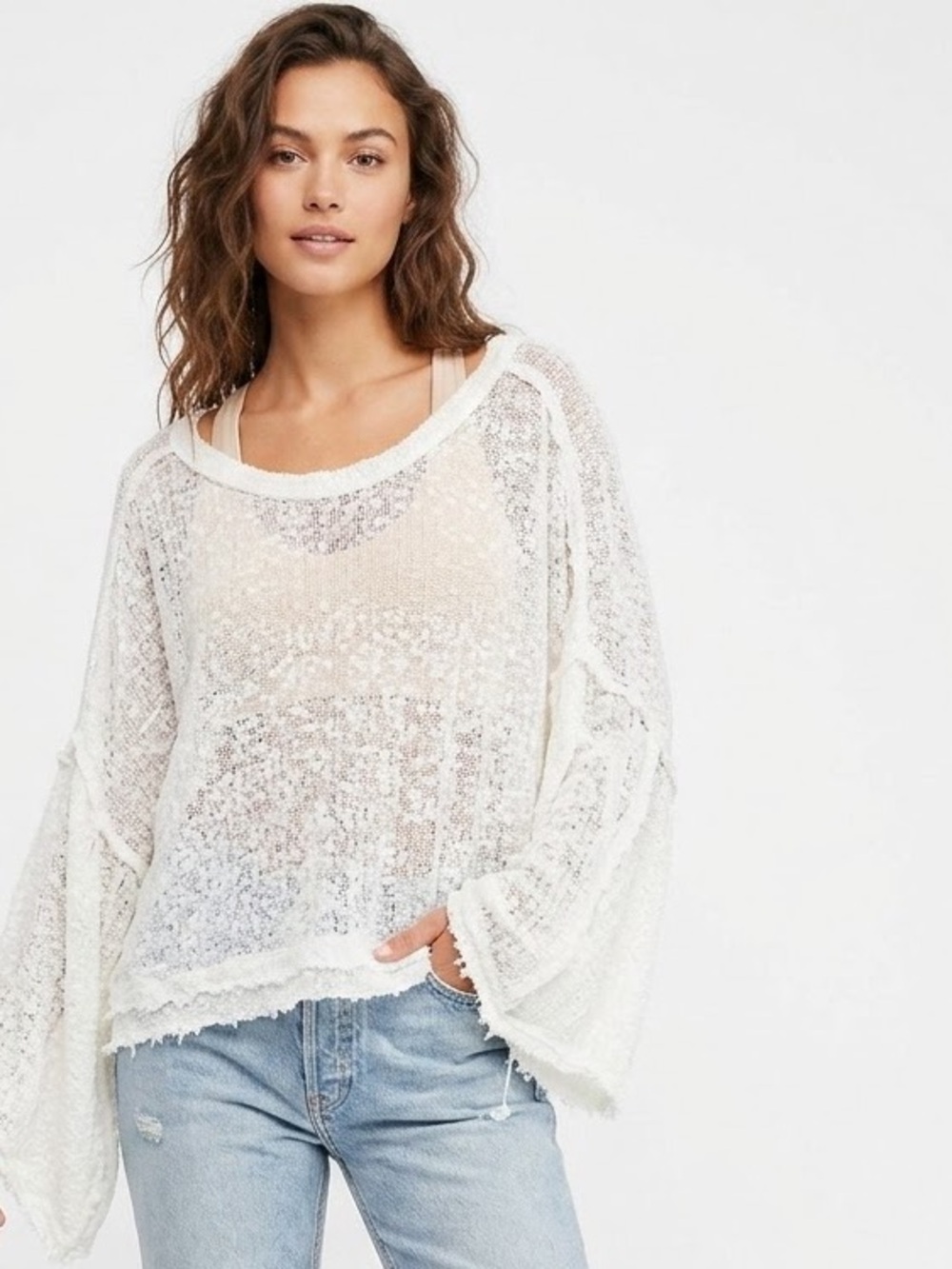 WE THE FREE | FREE PEOPLE OVERSIZED LOOSE FIT SWEATER